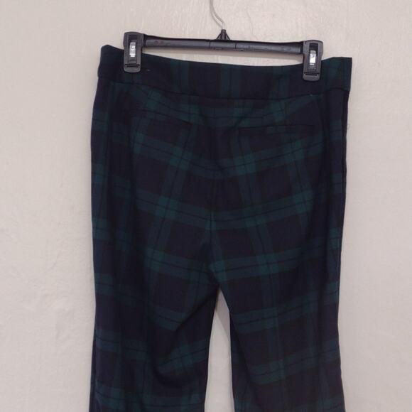 Talbots Black Watch Plaid Hampshire Ankle Wool Blend Trouser Size Stripe Size 6 - Picture 5 of 13